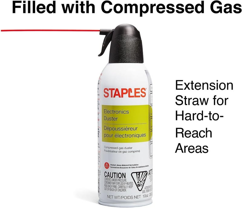 Staples منفاخ هواء إلكتروني، 10 أونصات - Image 2